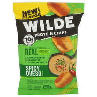 Wilde Spicy Queso Chips Protein - 4 Ounce