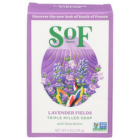 South Of France Lavender Fields Sof Triple Milled Bar Soap - 6 Ounce