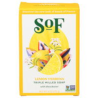 South Of France Lemon Verbena Sof Triple Milled Bar Soap - 6 Ounce