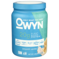 OWYN Smooth Vanilla Plant Based Powder - 1.05 Pound