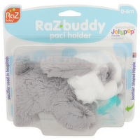 Raz Baby Detachable Jollypop Pacifier Included Buddy Paci Holder - 1 Each