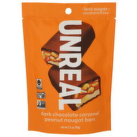Unreal Dark Chocolate Caramel Peanut Nougat Bars - 0.67 Ounce - 5 Count