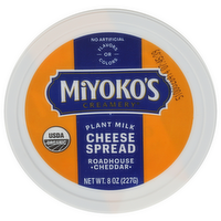 MIYOKO's Creamery Roadhouse Cheddar Plant Milk Cheese Spread, Cheers To - 8 Ounce