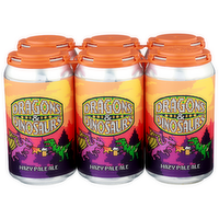Dragon & Dinosaurs Beer Hazy Pale Ale - 12 Fluid Ounce - 6 Count