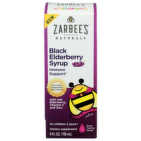 Zarbee's Naturals Black Elderberry Syrup - 4 Fluid Ounce