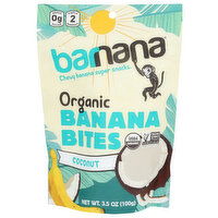 Barnana Coconut Banana Bites Chewy - 3.5 Ounce