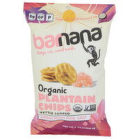 Barnana Organic Plantain Chips Himalayan Pink Sea Salt - 5 Ounce