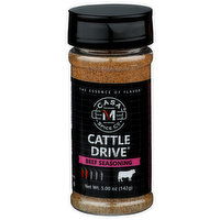 Casa M Spice Co Peppery Earthy, Spicy Blend, Mixed Cattle Drive Beef Seasoning - 5 Ounce