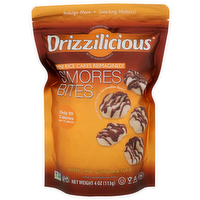 Drizzilicious With Chia, Quinoa & Flax! S'mores Bites - 4 Ounce