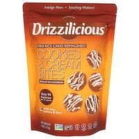 Drizzilicious Cookies And Cream Mini Rice Cakes - 4 Ounce