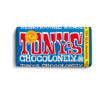 TONY's Chocolonely 70% Dark Chocolate Bar - 6.35 Ounce