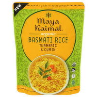 Maya Kaimal Foods Turmeric & Cumin Basmati Pouch Rice - 8.5 Ounce