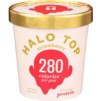 Halo Top Ice Cream Strawberry - 1 Pint