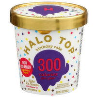Halo Top Birthday Cake Light Ice Cream - 1 Pint