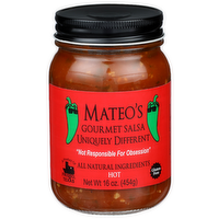Mateo's Gourmet Salsa Hot - 16 Ounce