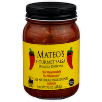 Mateo's Gourmet Salsa Medium - 16 Ounce