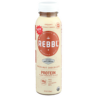 Rebbl Hazelnut Chocolate Protein Plant-Powered Elixir - 12 Fluid Ounce