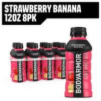 BODYARMOR Sports Drink Strawberry Banana, 8 Pack - 96 Fluid Ounce