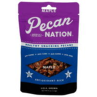 Pecan Nation Maple Healthy Snacking Pecans - 4 Ounce