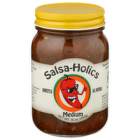 Salsa-Holics Medium Sauce - 16 Ounce