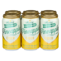 Austin Eastciders Pineapple Cider - 12 Fluid Ounce - 6 Count