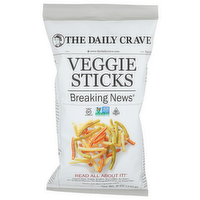 The Daily Crave Potato And Other Vegetable Snack Veggie Sticks - 6 Ounce