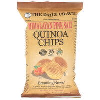 THE DAILY CRAVE Quinoa Chips Seasoned With Himalayan Pink Salt - 4.25 Ounce