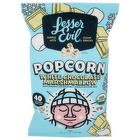 Lesserevil White Chocolate Marshmallow Organic Popcorn - 4.6 Ounce