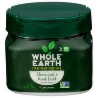 Whole Earth Stevia Leaf & Monk Fruit Jar - 9.8 Ounce