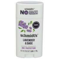 SCHMIDT'S Lavender Schmidts Deo Stick +sage 62 - 2.65 Ounce