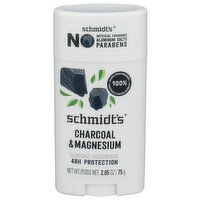 SCHMIDT's CHARCOAL+MAGNESIUM Schmidts Deo Stick Charcoal + Magnesium 6 2 - 2.65 Ounce