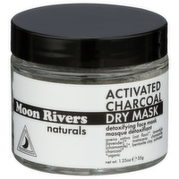 Moon Rivers Naturals Activated Charcoal Dry Mask - 1.25 Ounce