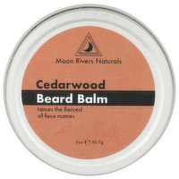 Moon Rivers Naturals Cedarwood Beard Balm - 2 Ounce