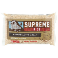 Supreme Rice Brown Long Grain - 2 Pound