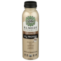 REMEDY ORGANICS Chai Super Fuel Protein Shake - 12 Fluid Ounce
