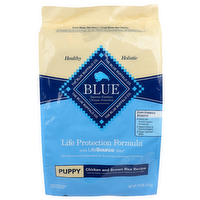 Blue Chicken And Brown Rice Recipe Puppy Life Protection Formula With Lifesource Bits - 15 Pound