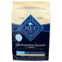 The Blue Buffalo Co. Chicken And Brown Rice Recipe Natural Food For Dogs - 15 Pound