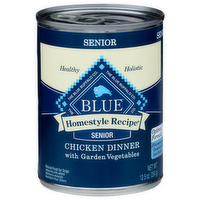 The Blue Buffalo Co. Chicken Dinner With Garden Vegetables Senior Dog Food - 12.5 Ounce