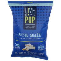 Live Love Pop Popcorn Sea Salt - 4.4 Ounce