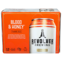 Revolver Brewing Blood & Honey Texas Ale - 12 Fluid Ounce - 12 Count
