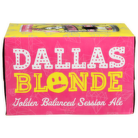 Dallas Blonde Golden Balanced Session Ale - 12 Fluid Ounce - 6 Count