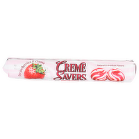 Creme Savers Strawberries & Creme Hard Candy - 0.147 Ounce - 12 Count