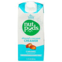 Nutpods Caramel Unsweetened Almond Coconut Dairy Free Creamer - 11.2 Fluid Ounce