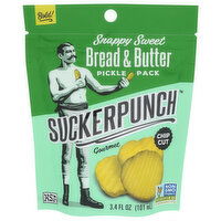 SUCKERPUNCH GOURMET Bread & Butter Pickle Chips - 3.4 Fluid Ounce