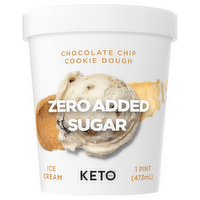 Keto Pint Chocolate Chip Cookie Dough Ice Cream - 473 ml