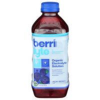 BERRI LYTE Acai Berry Plant Based, Electrolyte Solution Organic - 33.8 Fluid Ounce