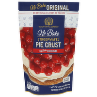 Dutch Waffle Company Stroopwafel Cookie Crispy Wafer Crumbs No Bake Pie Crust - 16 Ounce