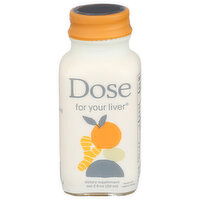Dose Turmeric & Milk Thistle For Your Liver Herbal Drinkable Shot - 2 Fluid Ounce