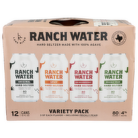 Lone River Variety Pack Hard Seltzer - 12 Fluid Ounce - 12 Count
