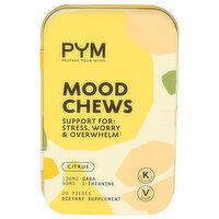 PYM Citrus Chews Mood - 20 Count